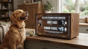 Dog years to human years chart